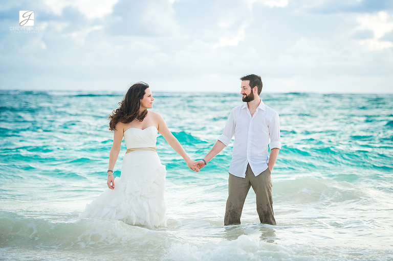photographe mariage dans le sud, Majestic Colonial, Punta Cana, Destination Wedding Photographer, Genevieve Albert, trash the dress