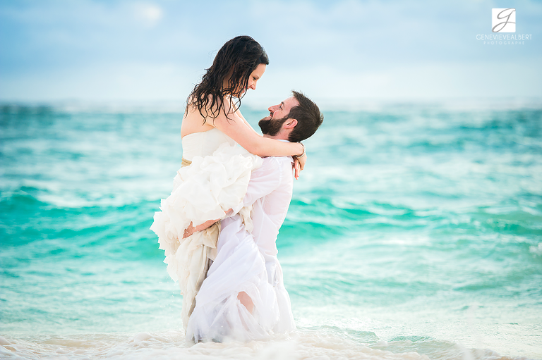 photographe mariage dans le sud, Majestic Colonial, Punta Cana, Destination Wedding Photographer, Genevieve Albert, trash the dress