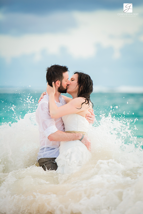 photographe mariage dans le sud, Majestic Colonial, Punta Cana, Destination Wedding Photographer, Genevieve Albert, trash the dress