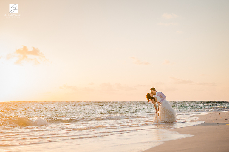 Trash the Dress Photographe mariage Sud Punta Cana Destination wedding photographer