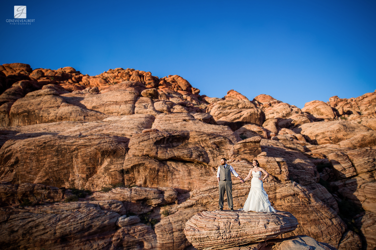 Photographe de mariage a destination, Las Vegas, MGM Grand Las Vegas, Red Rock Canyon, The Grove, wedding, photographer, genevieve albert