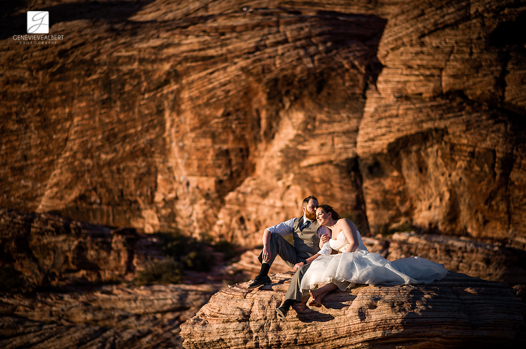 Photographe de mariage a destination, Las Vegas, MGM Grand Las Vegas, Red Rock Canyon, The Grove, wedding, photographer, genevieve albert