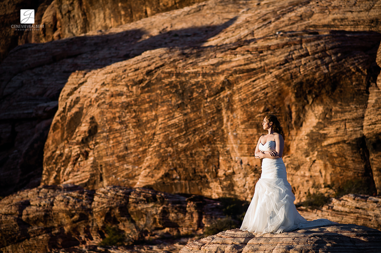 Photographe de mariage a destination, Las Vegas, MGM Grand Las Vegas, Red Rock Canyon, The Grove, wedding, photographer, genevieve albert