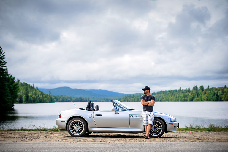bmw, Lake placid, photographs, photographer, wedding, marriage, vacations, vacances, whiteface mountain