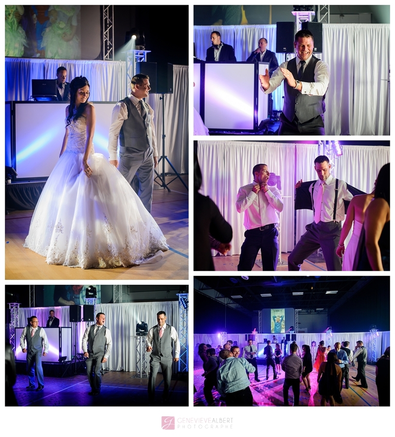  mariage, photographe , outaouais, st-andré-avellin, wedding photographer, genevieve albert, église, salle communautaire, camions, benoit trudeau