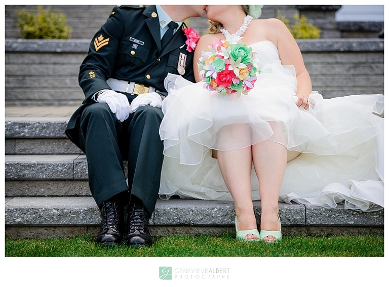 mariage militaire, photographe, military wedding, hawkesbury, chutes à blondeau, gatineau ottawa wedding photographer, genevieve albert, haie d'honneur