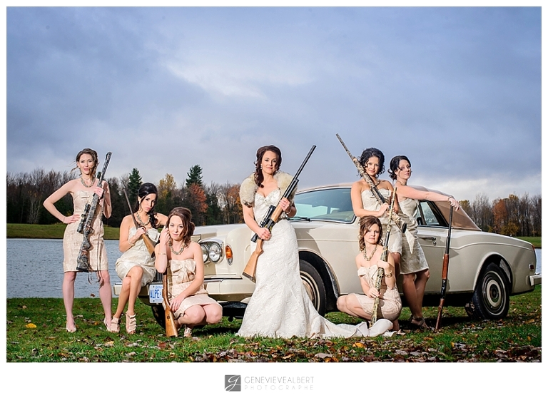 guns, redneck, photographe de mariage, wedding photographer, greyhawk golf club, cumberland,  ottawa, rockland, ontario, église