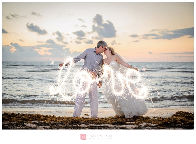 photographe mariage dans le sud, riviera maya, mexique, Trash the Dress, Destination Wedding Photographer, Genevieve Albert, secrets silversands, karine damphousse