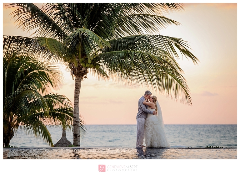 photographe mariage dans le sud, riviera maya, mexique, Trash the Dress, Destination Wedding Photographer, Genevieve Albert, secrets silversands, karine damphousse
