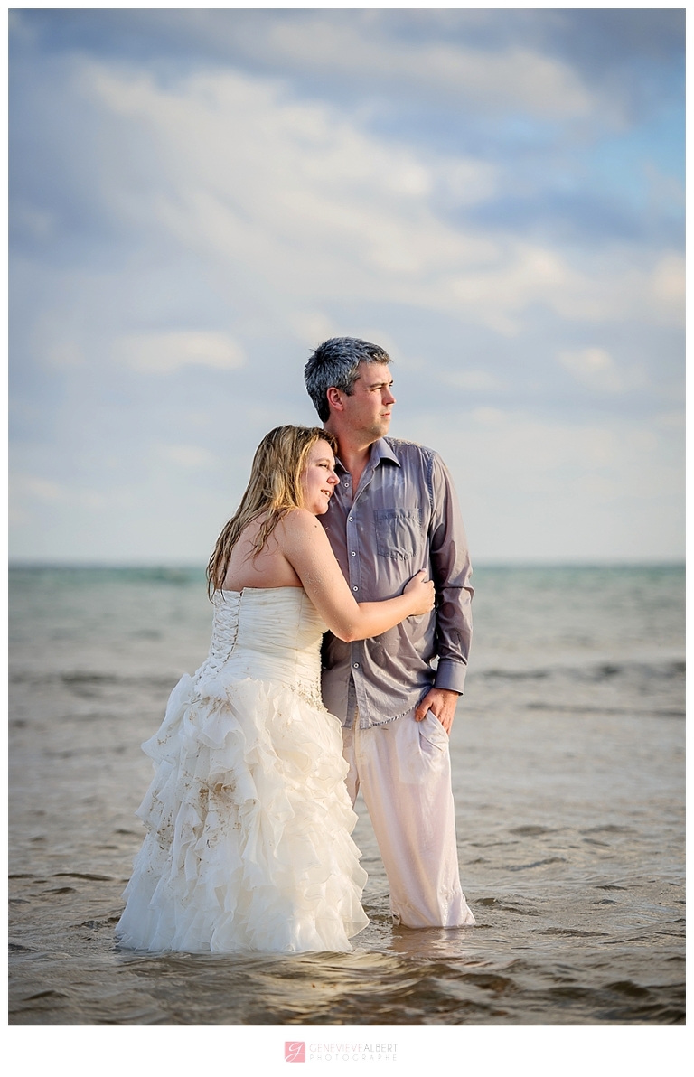 photographe mariage dans le sud, riviera maya, mexique, Trash the Dress, Destination Wedding Photographer, Genevieve Albert, secrets silversands, karine damphousse