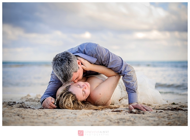 photographe mariage dans le sud, riviera maya, mexique, Trash the Dress, Destination Wedding Photographer, Genevieve Albert, secrets silversands,