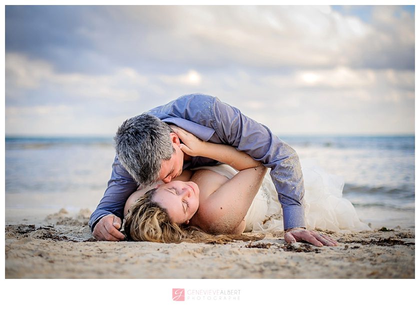 photographe mariage dans le sud, riviera maya, mexique, Trash the Dress, Destination Wedding Photographer, Genevieve Albert, secrets silversands,