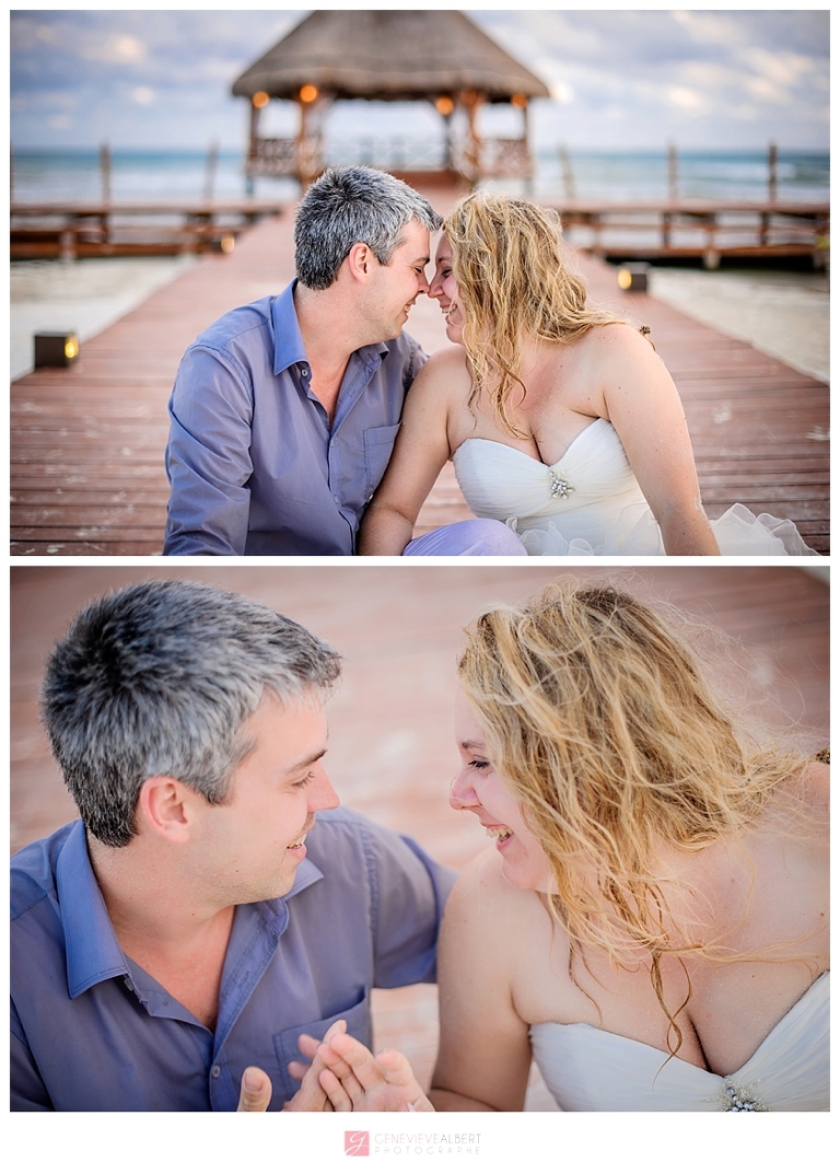 photographe mariage dans le sud, riviera maya, mexique, Trash the Dress, Destination Wedding Photographer, Genevieve Albert, secrets silversands,