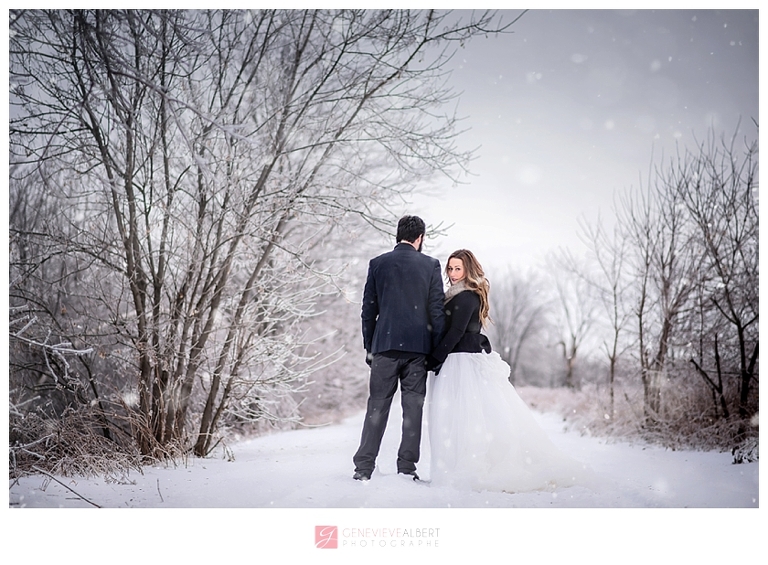 winter wedding, marriage d'hiver, photographer, photographe, ottawa, gatineau, rockland, outaouais, neige, snow
