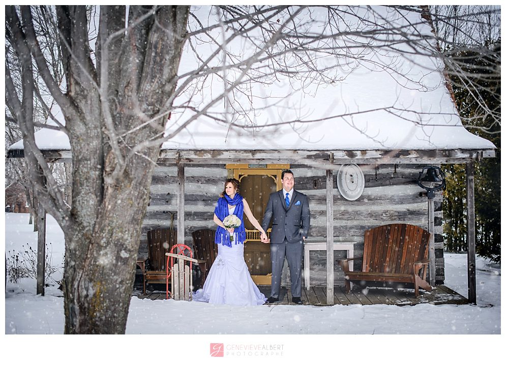 winter wedding, marriage d'hiver, photographer, photographe, ottawa, gatineau, rockland, outaouais, neige, snow, hammond, bourget, vintage, genevieve albert