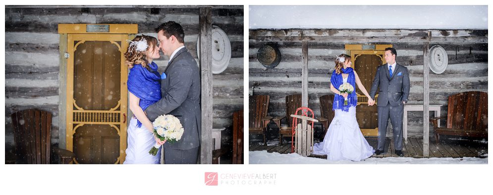 winter wedding, marriage d'hiver, photographer, photographe, ottawa, gatineau, rockland, outaouais, neige, snow, hammond, bourget, vintage, genevieve albert