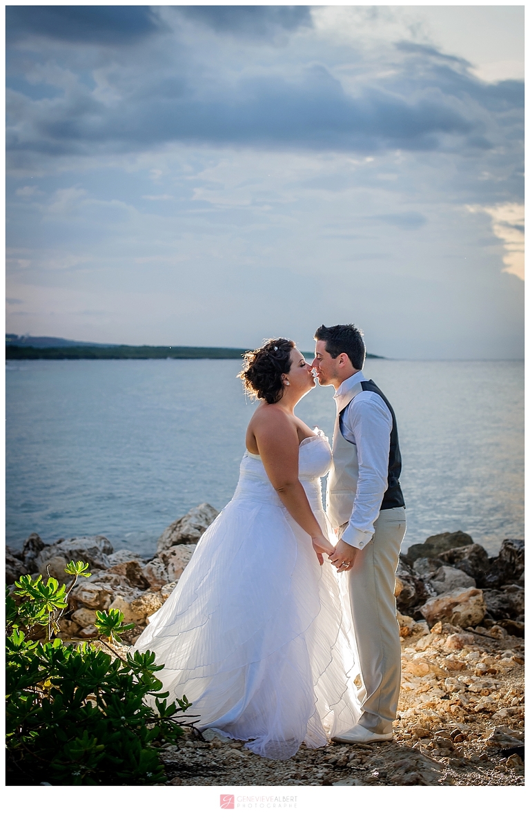 photographe mariage dans le sud, jamaique, runaway bay, gran bahia principe, Trash the Dress, Destination Wedding Photographer, Genevieve Albert, ottawa, gatineau