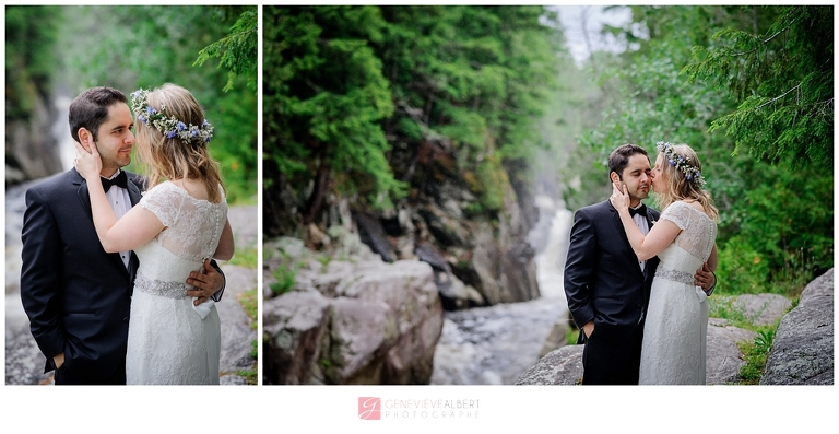 lake placid, whiteface mountain, wedding, church, boho, flower crown, photographe mariage, gatineau ottawa rockland wedding, photographer, rustic, woodsy, wood, new york, woodland, river, falls
