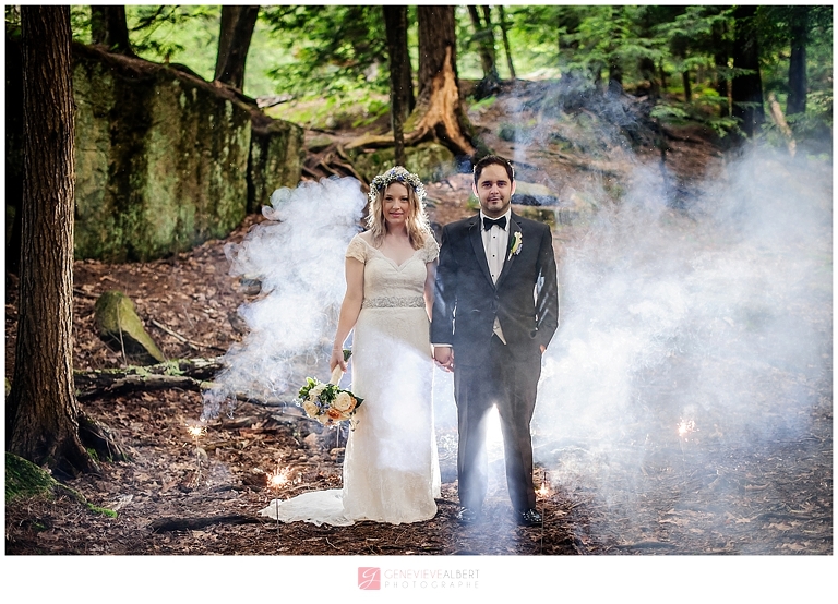 lake placid, whiteface mountain, wedding, church, boho, flower crown, photographe mariage, gatineau ottawa rockland wedding, photographer, rustic, woodsy, wood, new york, woodland, river, falls
