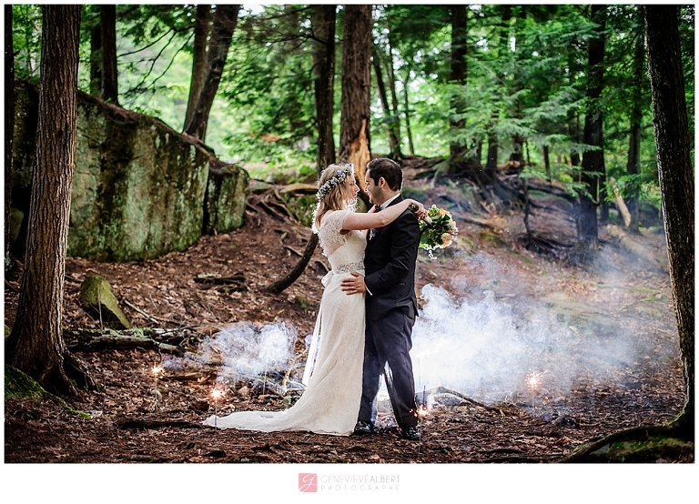 lake placid, whiteface mountain, wedding, church, boho, flower crown, photographe mariage, gatineau ottawa rockland wedding, photographer, rustic, woodsy, wood, new york, woodland, river, falls