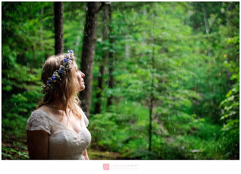 lake placid, whiteface mountain, wedding, church, boho, flower crown, photographe mariage, gatineau ottawa rockland wedding, photographer, rustic, woodsy, wood, new york, woodland, river, falls