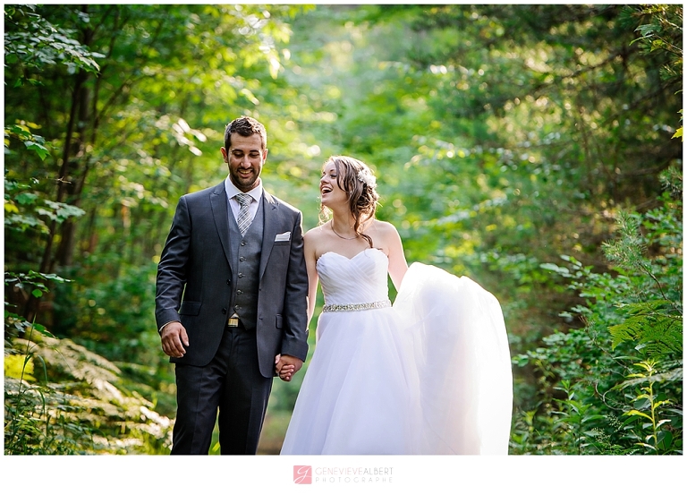 Fairytale wedding, mariage féérique, Foret Larose, curran bourget ,photographe mariage, wedding, photographer genevieve albert ottawa