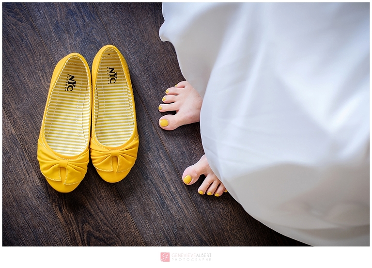 mariage champêtre, garden wedding, musée de cumberland, museum, rustic, rustique, yellow, genevieve albert photographe
