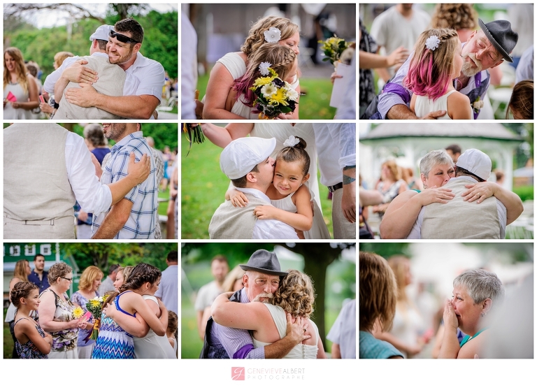 mariage champêtre, garden wedding, musée de cumberland, museum, rustic, rustique, yellow, genevieve albert photographe