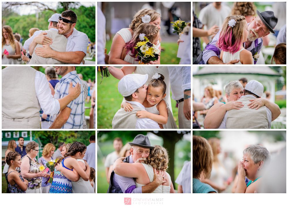 mariage champêtre, garden wedding, musée de cumberland, museum, rustic, rustique, yellow, genevieve albert photographe