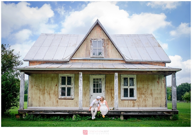 mariage champêtre, garden wedding, musée de cumberland, museum, rustic, rustique, yellow, genevieve albert photographe