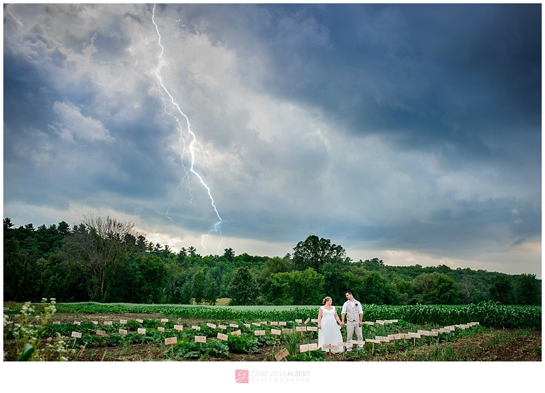 mariage champêtre, garden wedding, musée de cumberland, museum, rustic, rustique, yellow, genevieve albert photographe