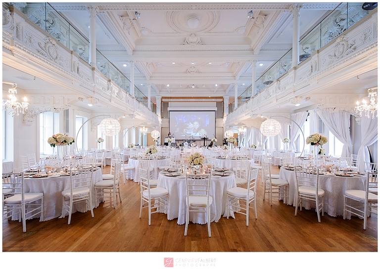 mariage, séminaire de québec, salle des promotions, vieux-québec, photographe, genevieve albert