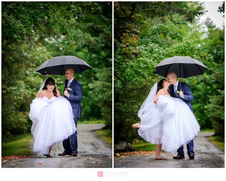 Strathmere, wedding, venue, mariage, pluvieux, rainy, photographer, photographe, genevieve albert, rustic, ottawa