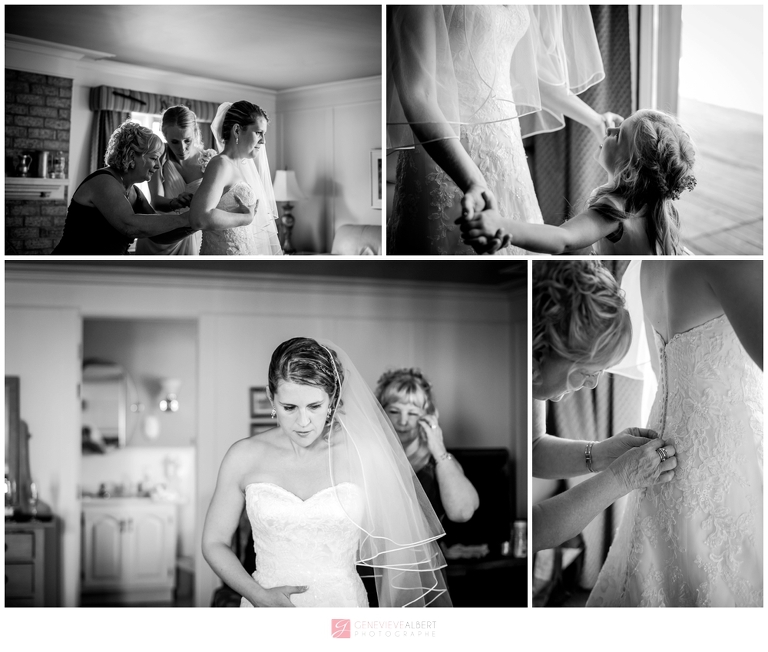 mariage, la malbaie, charlevoix, auberge des 3 canards, photographe, genevieve albert