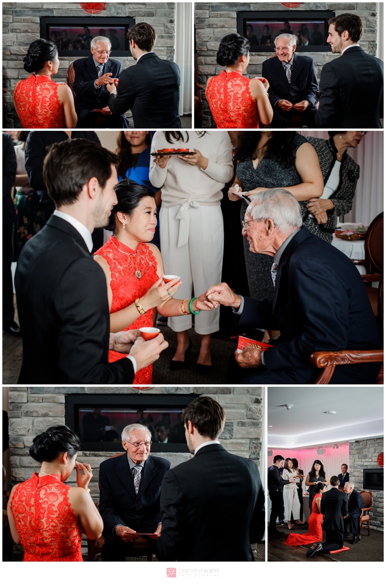 Mariage, Auberge des Gallant, cérémonie chinoise du thé, Tea Ceremony, wedding, rigaud, photographer, photographe, genevieve albert