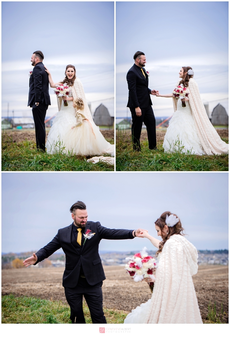 mariage de nuit, bal masqué, Masquerade Night wedding, halloween wedding, rockland, ontario, genevieve albert photographer