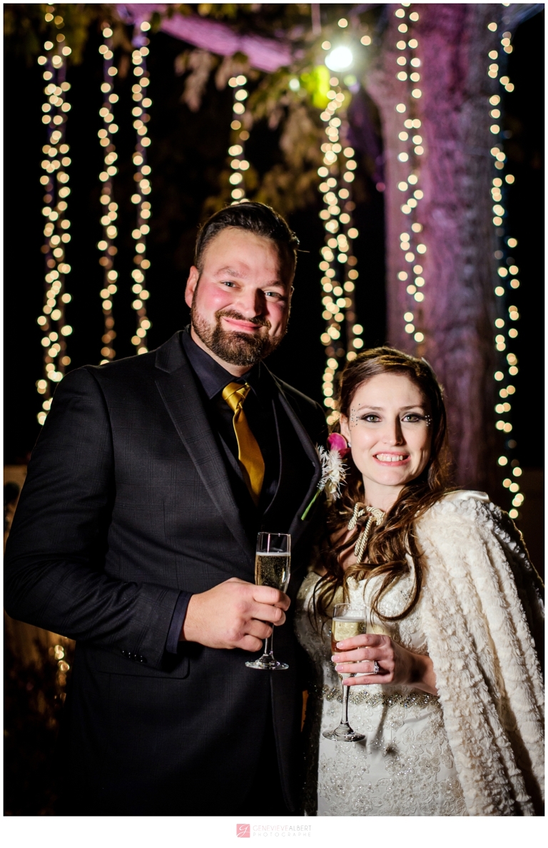 mariage de nuit, bal masqué, Masquerade Night wedding, halloween wedding, rockland, ontario, genevieve albert photographer