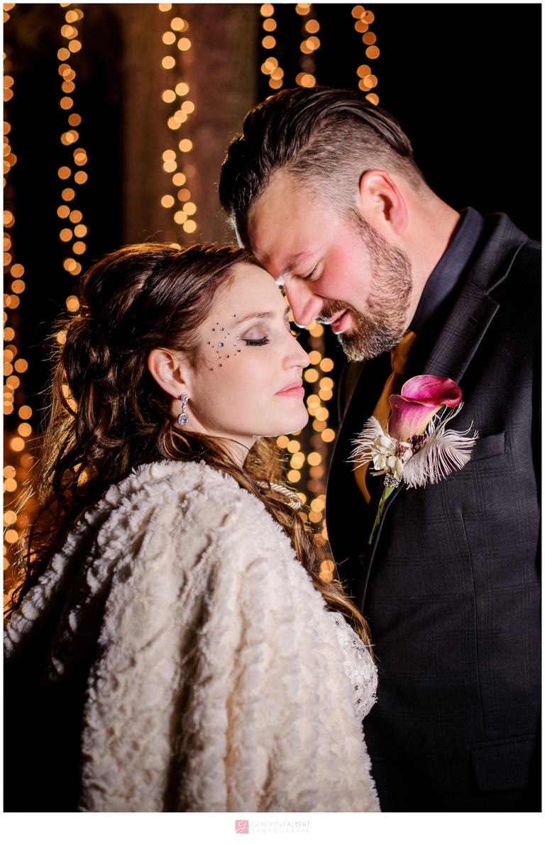mariage de nuit, bal masqué, Masquerade Night wedding, halloween wedding, rockland, ontario, genevieve albert photographer