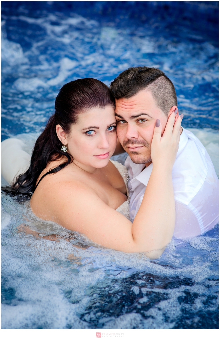 Trash the dress, Mariage en jamaique, destination wedding in jamaica, royal ton white sands, montage bay, photographer, photographe, genevieve albert