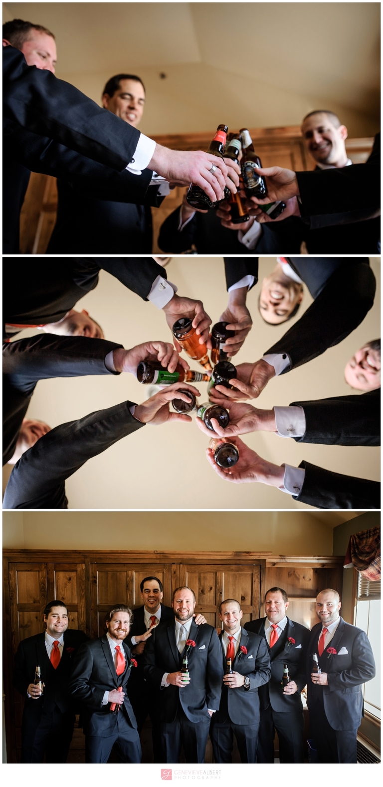 mariage d'hiver, winter wedding, Grand Lodge Mont-Tremblant, photographer