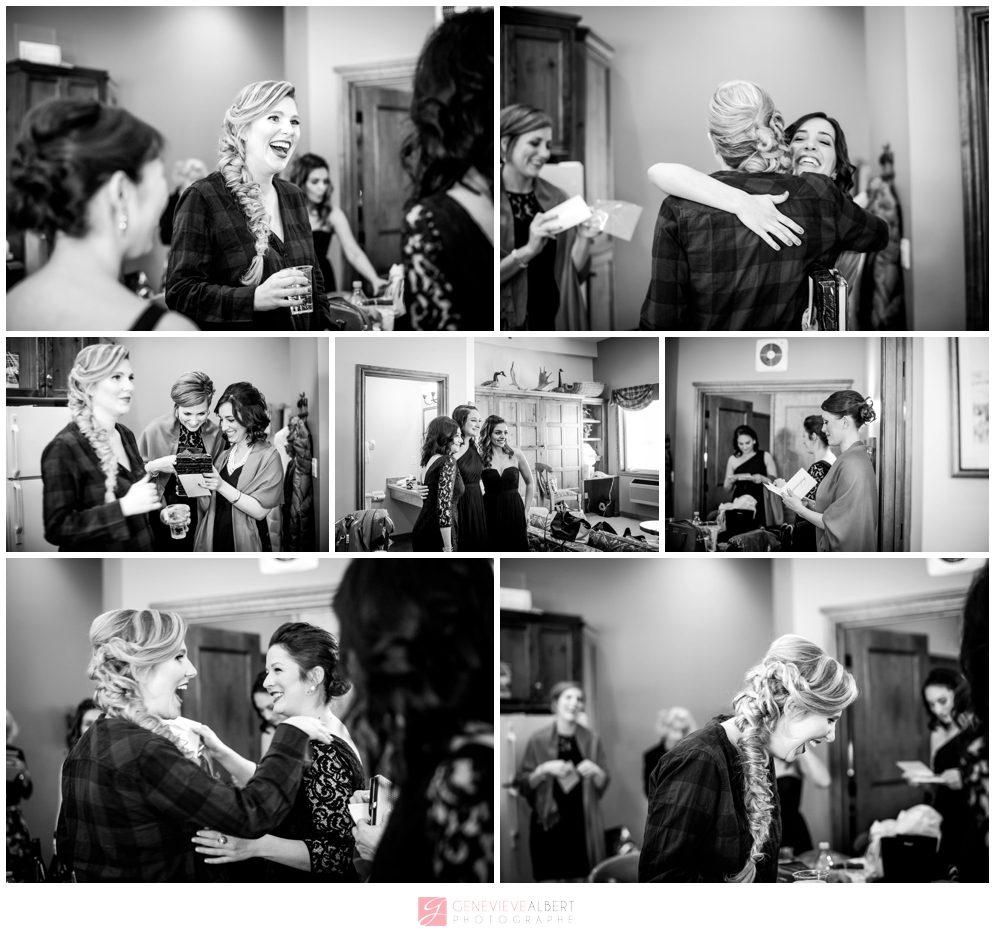 mariage d'hiver, winter wedding, Grand Lodge Mont-Tremblant, photographer