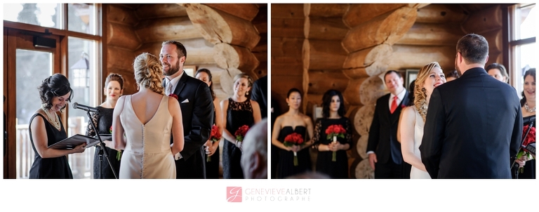 mariage d'hiver, winter wedding, Grand Lodge Mont-Tremblant, photographer