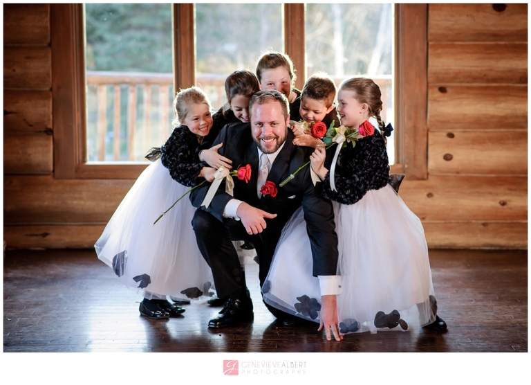 mariage d'hiver, winter wedding, Grand Lodge Mont-Tremblant, photographer