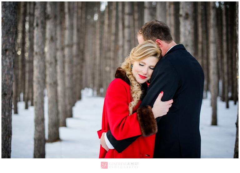 mariage d'hiver, winter wedding, Grand Lodge Mont-Tremblant, photographer
