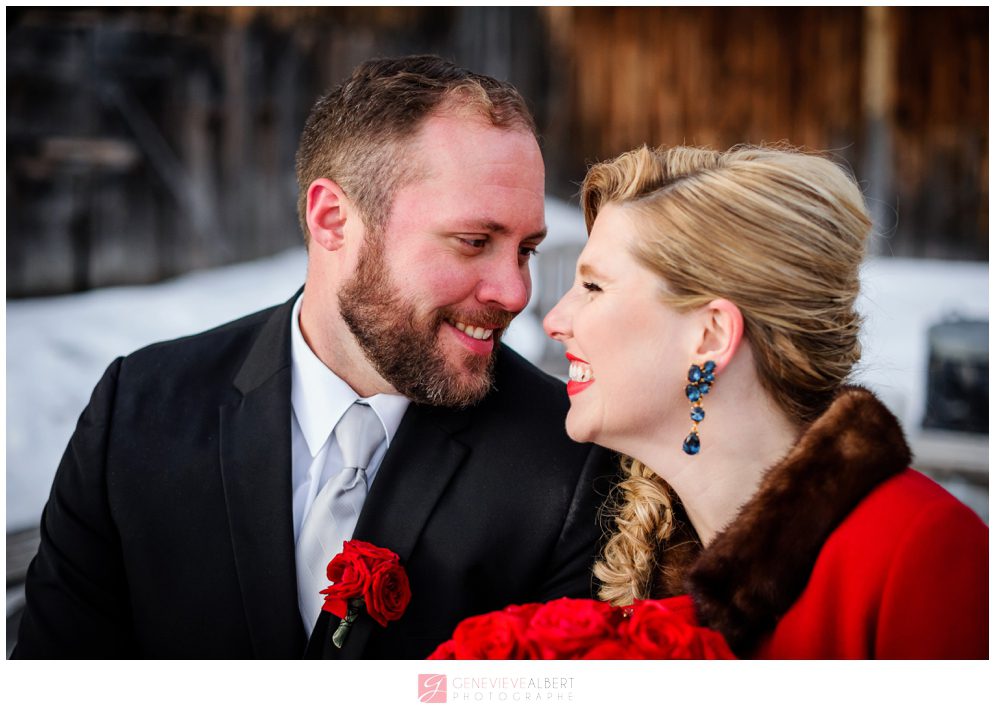 mariage d'hiver, winter wedding, Grand Lodge Mont-Tremblant, photographer