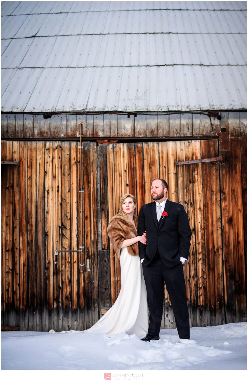 mariage d'hiver, winter wedding, Grand Lodge Mont-Tremblant, photographer