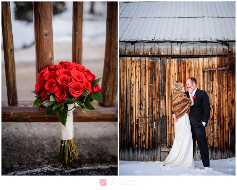 mariage d'hiver, winter wedding, Grand Lodge Mont-Tremblant, photographer