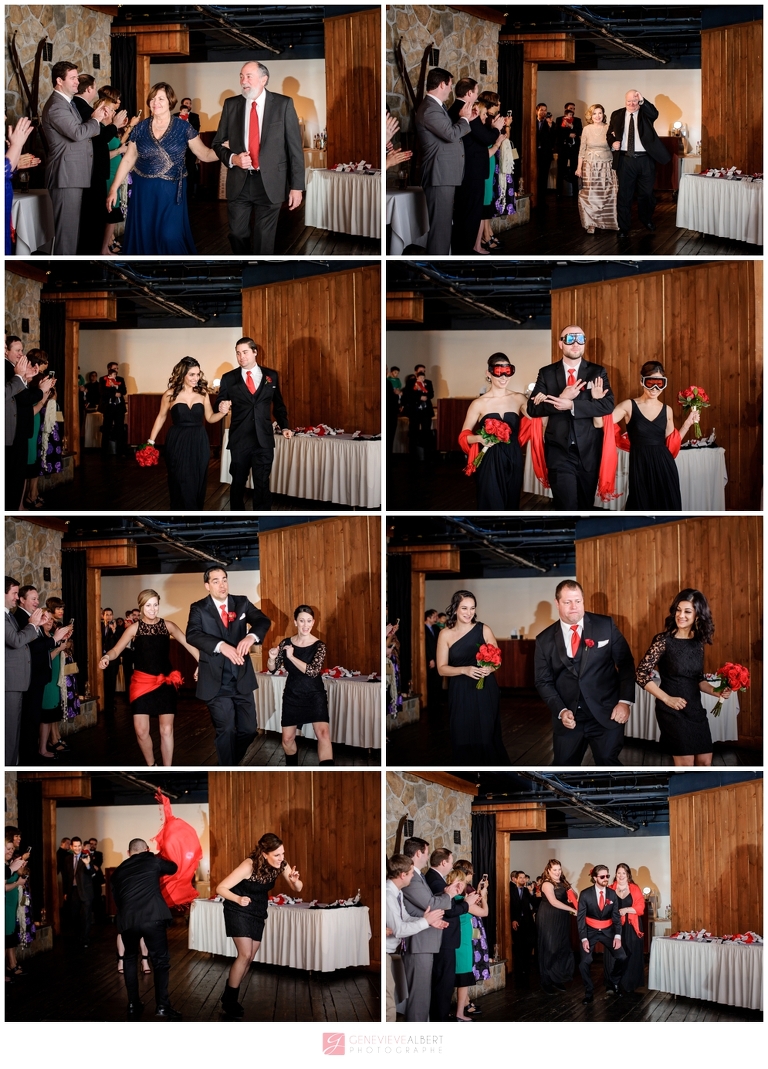 mariage d'hiver, winter wedding, Grand Lodge Mont-Tremblant, photographer