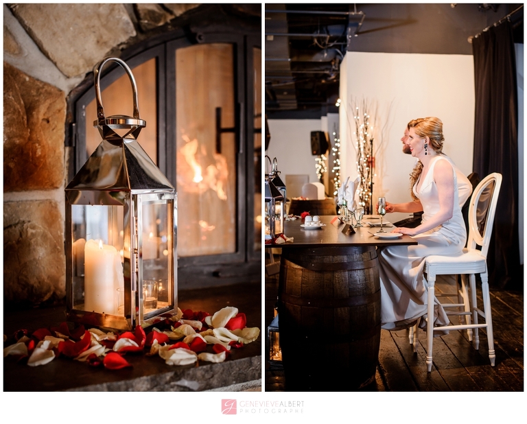 mariage d'hiver, winter wedding, Grand Lodge Mont-Tremblant, photographer