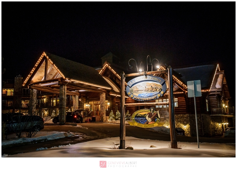 mariage d'hiver, winter wedding, Grand Lodge Mont-Tremblant, photographer